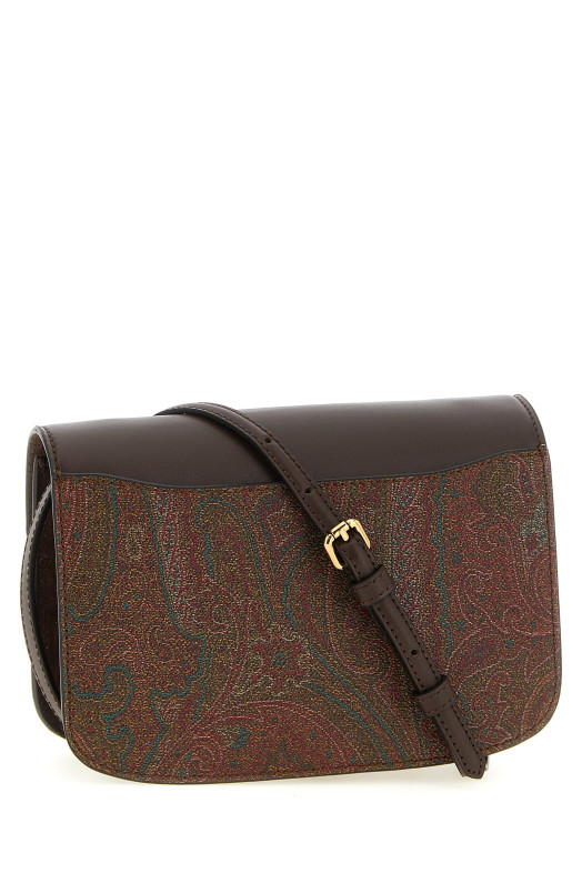 Сумка через плечо «Etro Essential S» Коричневая WP1C0010AA014M0019