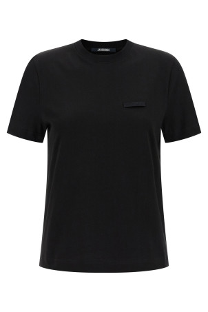 'Le T-shirt Gros-Grain' T-shirt Black