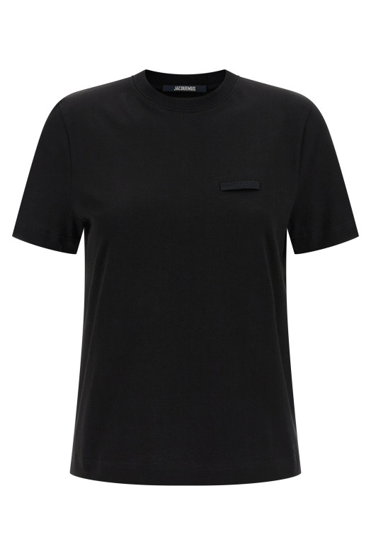'Le T-shirt Gros-Grain' T-shirt Black