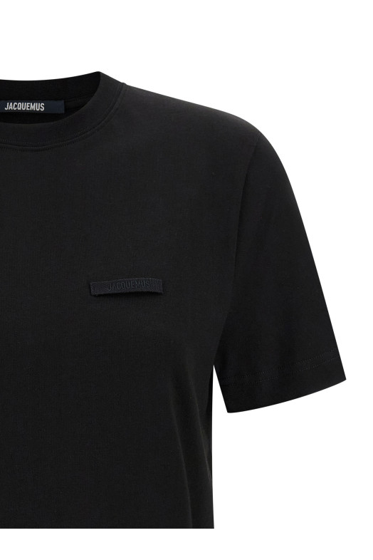 'Le T-shirt Gros-Grain' T-shirt Black