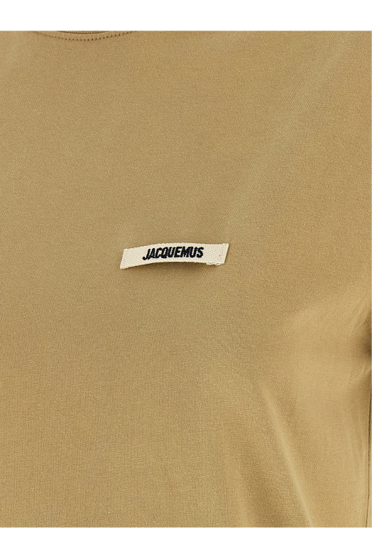 'Le T-shirt Gros-Grain' T-shirt Beige