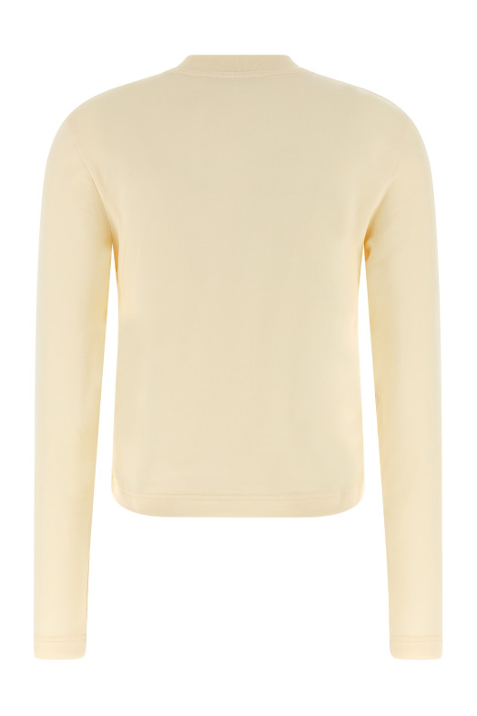 Футболка «Le T-shirt Gros-Grain» Бежева 24ETSW00155AJ00124130