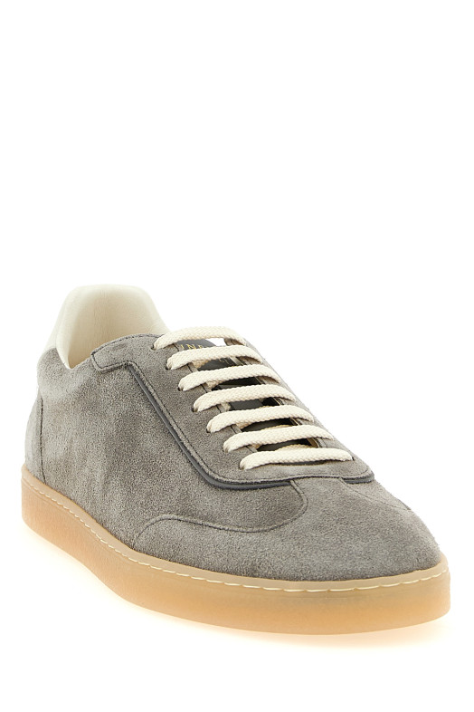 Suede sneakers Gray