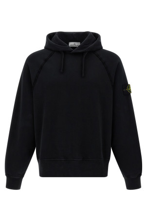 Худі з логотипом Чорний STONE ISLAND K2S156100023S0A20V0029