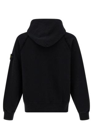 Худі з логотипом Чорний STONE ISLAND K2S156100023S0A20V0029