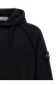 Logo badge hoodie Black