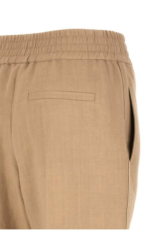 'Baggy Pull-Up' pants Beige
