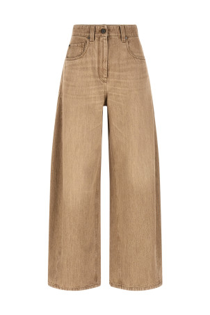 Джинси «Wide» бежевого кольору MA095P4059C9037