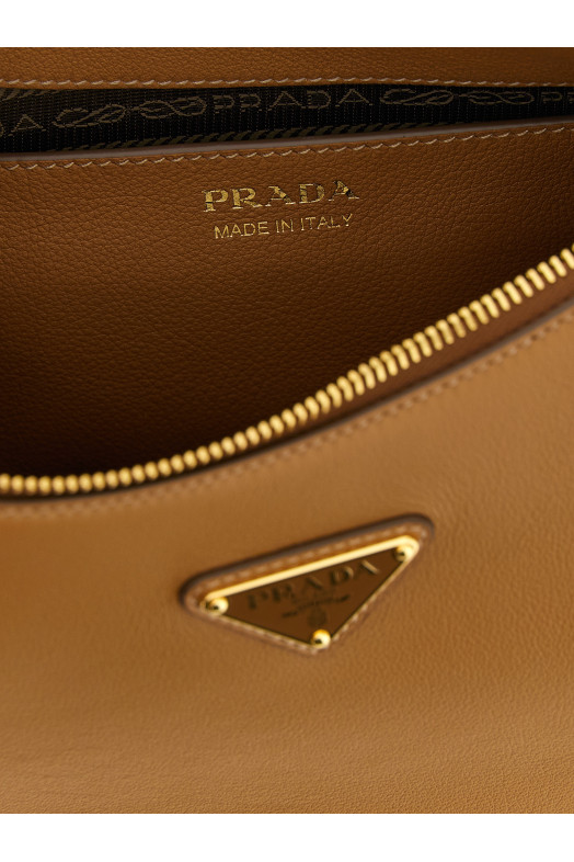 Сумка через плече «Prada Arqué» Коричнева 1BC274VOOO2CYSF03BH