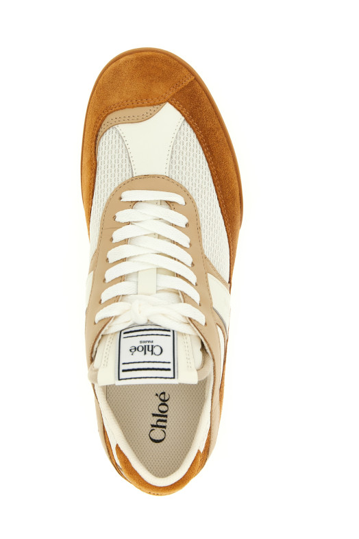 'Kick' sneakers Beige