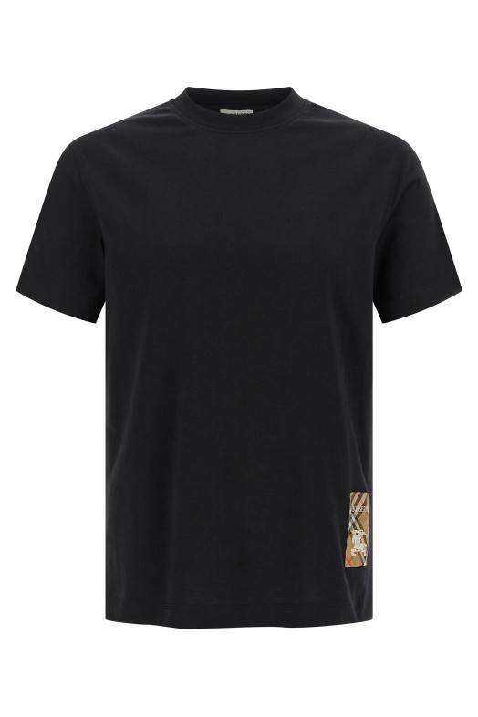 Нашивка на футболку Burberry Check Black 8104889BLACK