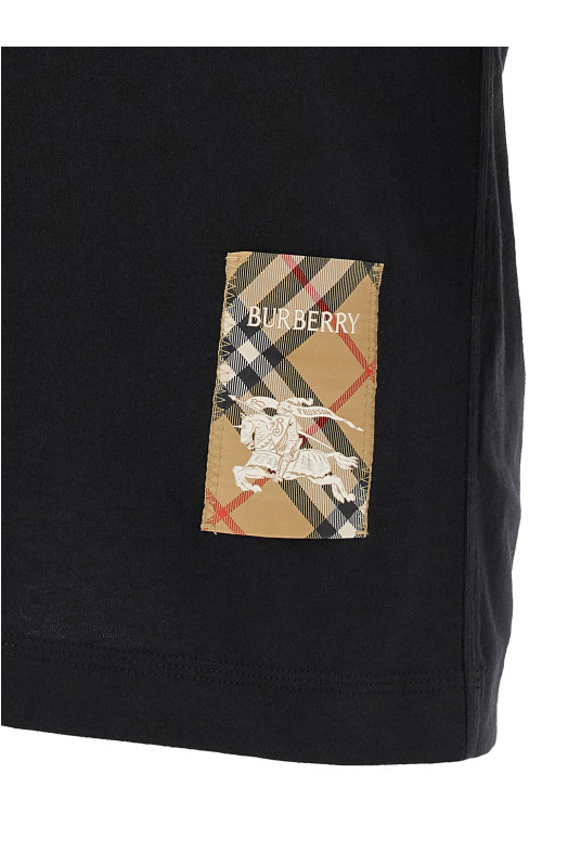 Нашивка на футболку Burberry Check Black 8104889BLACK