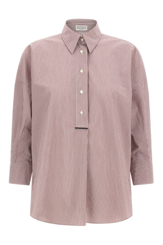 Striped shirt Bordeaux