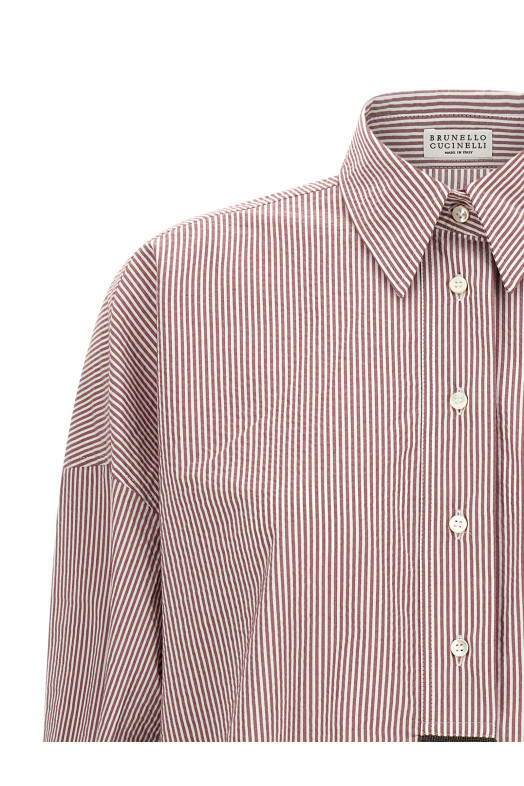 Striped shirt Bordeaux