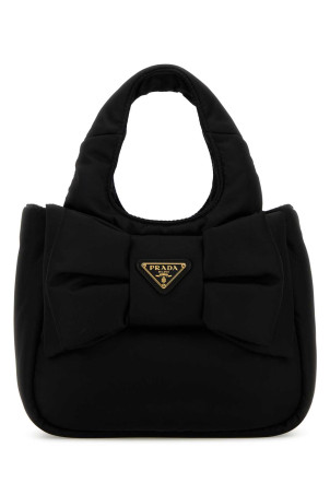 Black Re-nylon mini handbag Black PRADA (1BA359VOXORP0C)