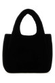 Black velvet handbag Black PRADA (1BA410VCOO2C7P)