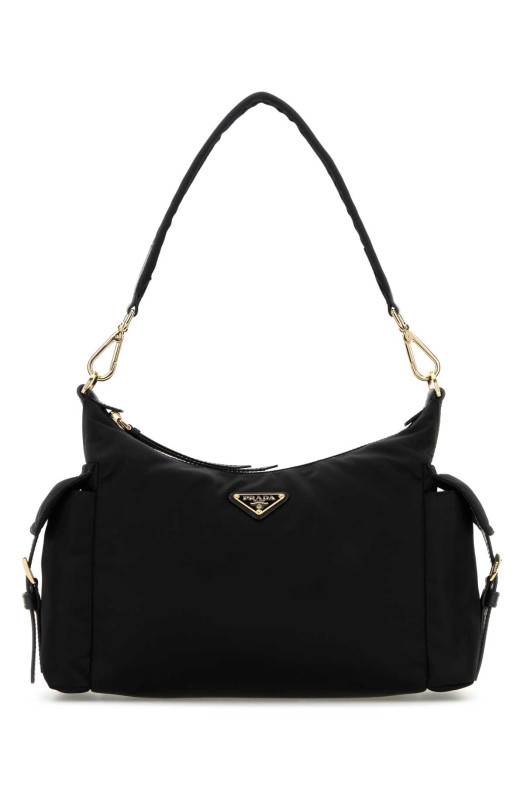 Black Re-Nylon shoulder bag Black PRADA (1BC264VNOORDLN)