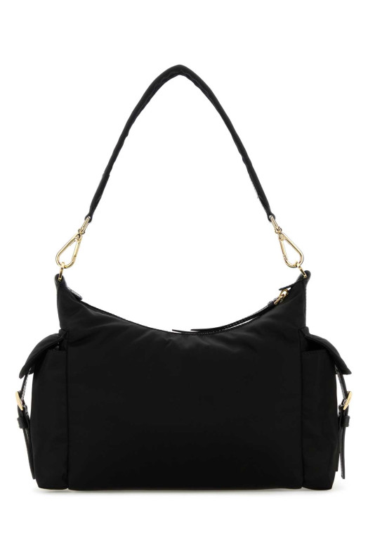 Black Re-Nylon shoulder bag Black PRADA (1BC264VNOORDLN)