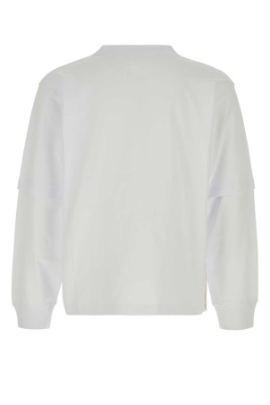 Белая хлопковая футболка Sacai x Carhartt WIP, многоцветная SACAI (2500994S)