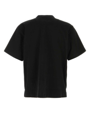 Чорна бавовняна футболка Sacai x Carhartt WIP SACAI (2500995S)