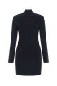 Midnight blue stretch viscose blend mini dress T BY ALEXANDER WANG (4KC4216034)
