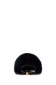 Бейсболка из бархата цвета «полуночный синий» MIU MIU (5HC3692CUA)