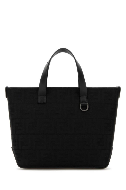 Черная сумка из канваса FENDI (7VA658AVC6)