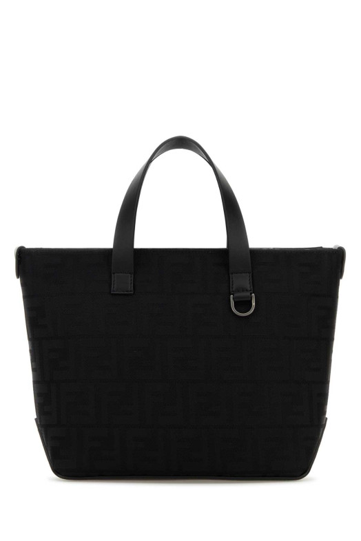 Черная сумка из канваса FENDI (7VA658AVC6)