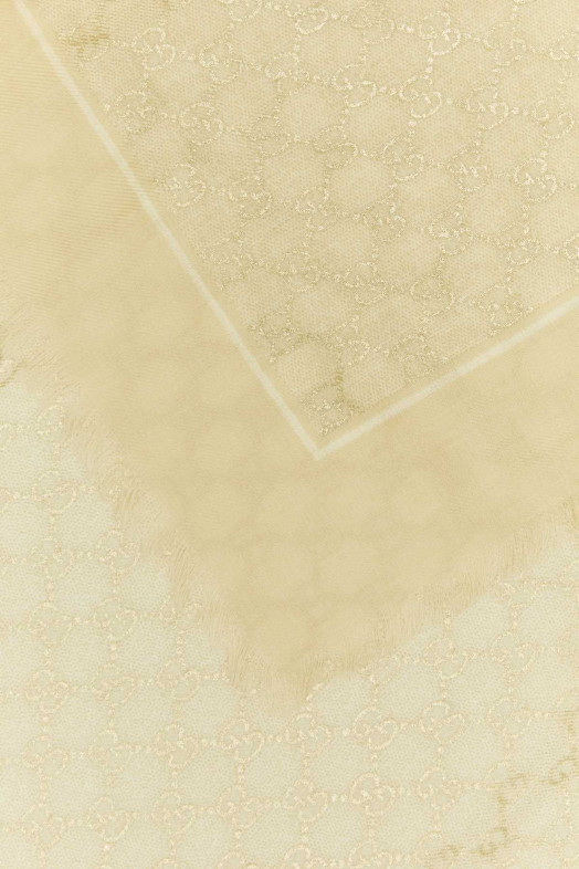 Embroidered wool foulard GUCCI (8100223G348)