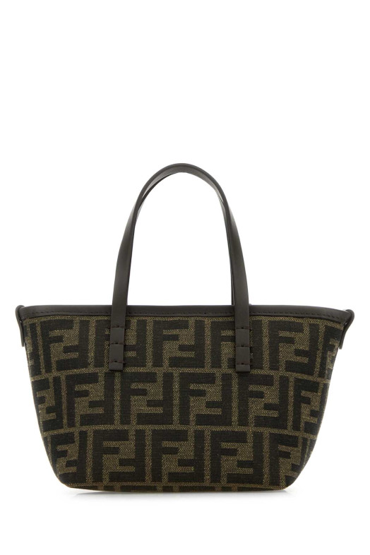 Вышитая ткань мини-сумочка FENDI (8BS096AFPM)