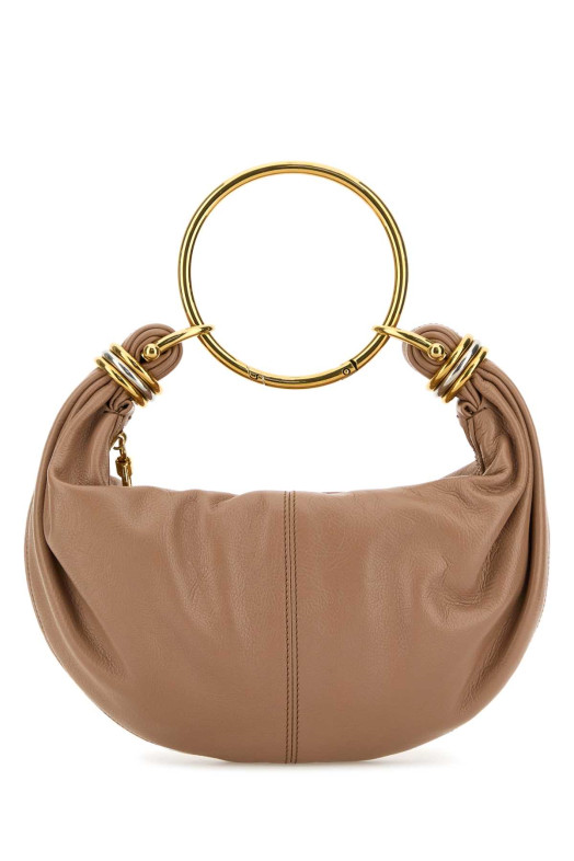 Сумка-браслет из кожи цвета старого розового CHLOE (CHC24AS611N72) CHLOÉ