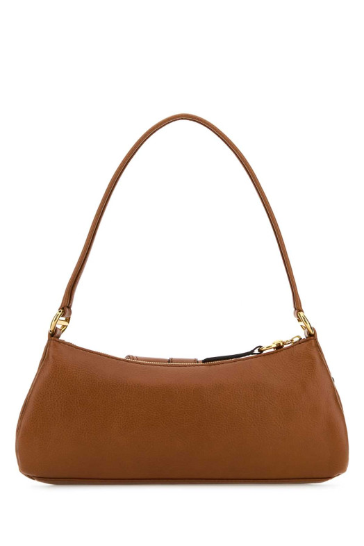 Caramel leather The 99 shoulder bag CHLOE (CHC24AS710N84)