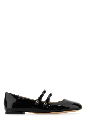 Черные кожаные балетки Winley Черные COACH NEW YORK (CX042)