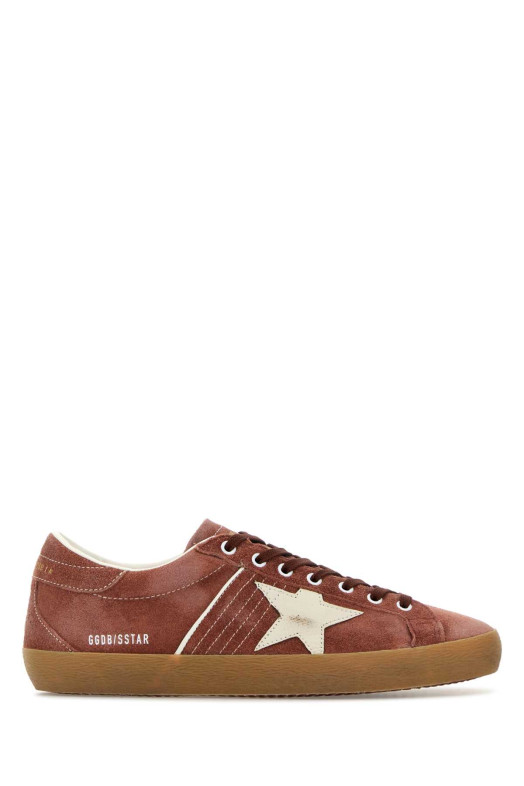 Brick suede Super Star sneakers GOLDEN GOOSE DELUXE BRAND (GMF01041F008165)