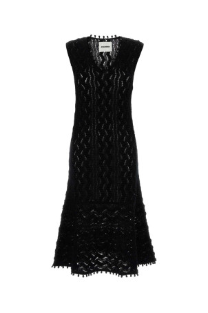 Abito in cotone nero JIL SANDER (J02CT0560J15476)