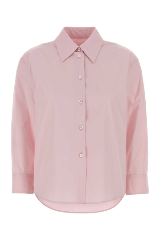 Pastel pink poplin shirt JIL SANDER (J02DL0287J45001)