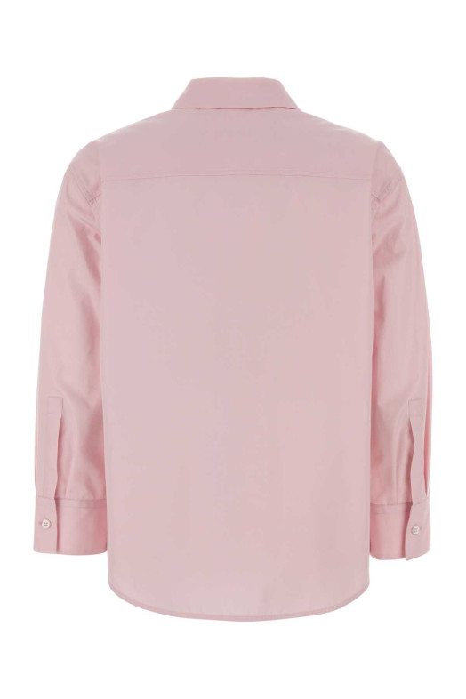 Pastel pink poplin shirt JIL SANDER (J02DL0287J45001)