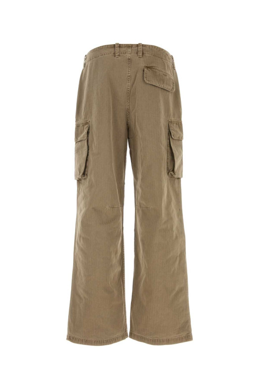 Брюки-карго из хлопка с эффектом потертости OUR LEGACY (M2244MU)