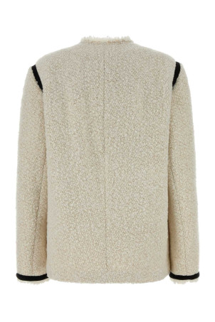 Пальто Maylin из букле цвета слоновой кости ISABEL MARANT (MA0521FAD1E03I)