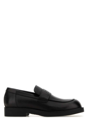Black leather loafers MM6 MAISON MARGIELA (SH1WR0006P7431)