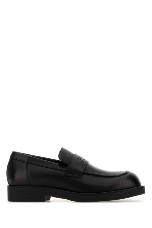 Black leather loafers MM6 MAISON MARGIELA (SH1WR0006P7431)