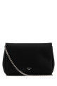 Чорна атласна міні-сумочка Soft Bow JIMMY CHOO (SOFTBOWMINIBAGBOS)