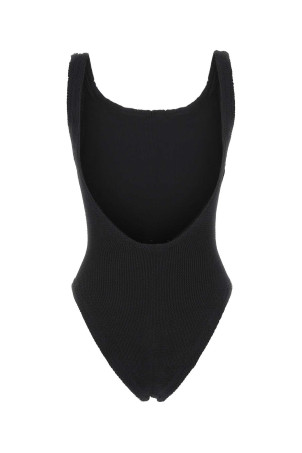 Black stretch nylon swimsuit Black HUNZA G (SQUARENECKSWIM)