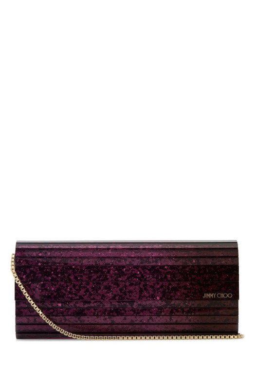 Embellished acrylic Sweetie clutch JIMMY CHOO (SWEETIEDGA)