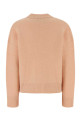 Кардиган із суміші вовни та шовку кольору лосося AMI (UKC365KN0135) AMI PARIS