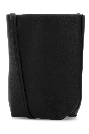 Black leather N/S Park crossbody bag THE ROW (W1863L129)