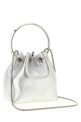 Diwali capsule 'Bon Bon' bucket bag Silver