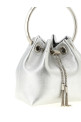 Diwali capsule 'Bon Bon' bucket bag Silver