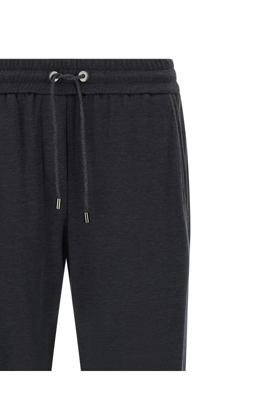 Джоггеры «Shiny Pocket Detail» Серые MD828SB899C9142