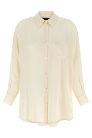 Diamond thread shirt Beige